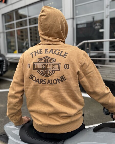 Худі Harley-Davidson: Орел, який пам’ятає історію!