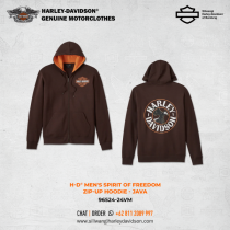 Harley-Davidson® Men's Spirit of Freedom Zip-Up Hoodie