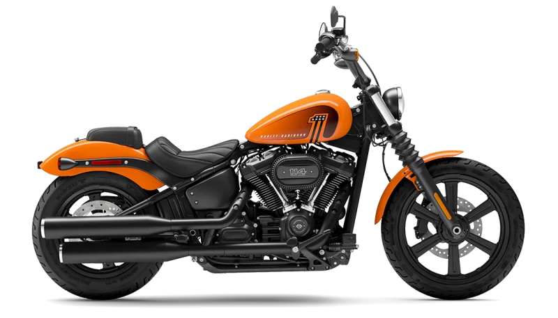 2024 Harley-Davidson<sup>®</sup> Street Bob<sup>®</sup> 114 Baja Orange