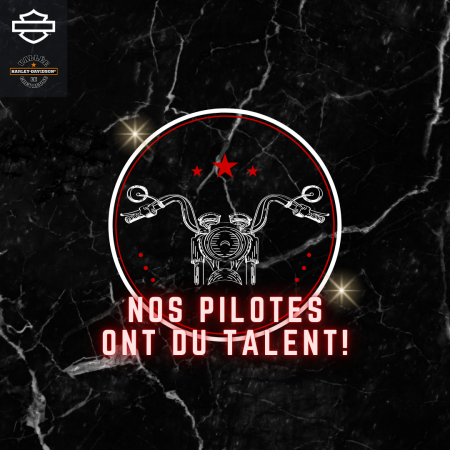 Nos pilotes ont du talent !