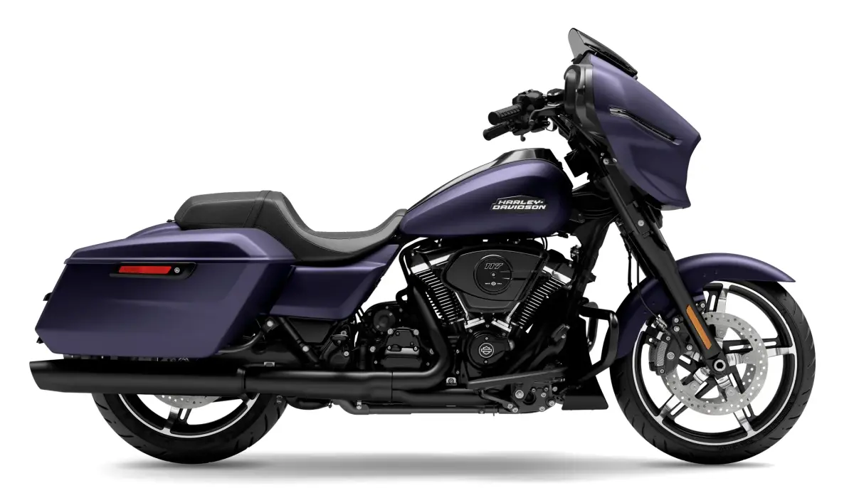 2025 Harley-Davidson Street Glide Purple Abyss Denim - Black Finish
