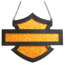 Open B&S Stained Glass Sign