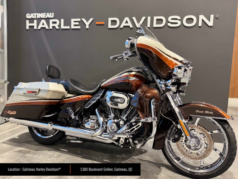 2011 Harley-Davidson® CVO™ Street Glide®</sup> Autumn Haze and Antique Gu