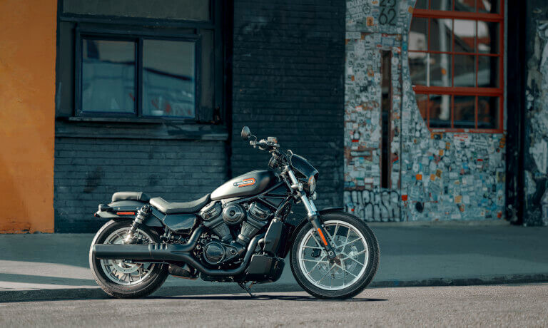 2025 Harley-Davidson Nightster by graffiti building