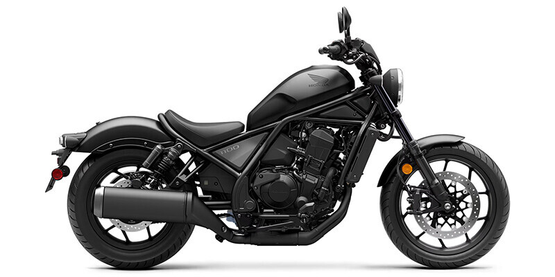 2025 Honda Rebel 1100 Matt Ballistic Black — Metallic