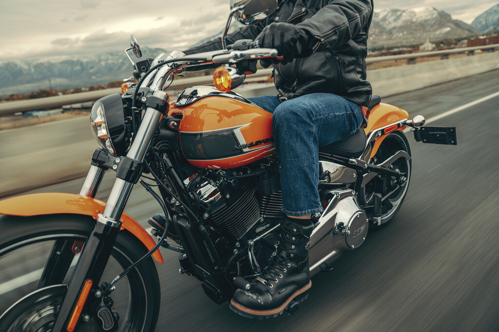 Preowned Harley-Davidson motorcycle
