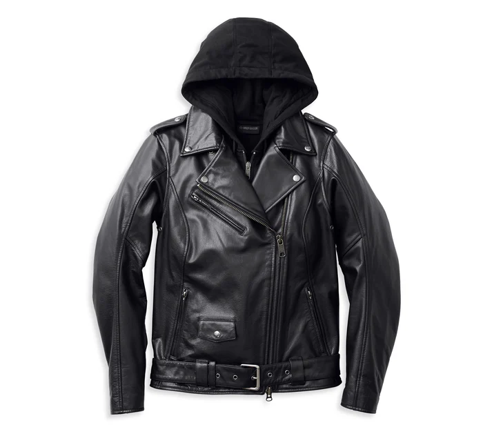 Blouson en cuir Potomac 3-en-1 pour femmes