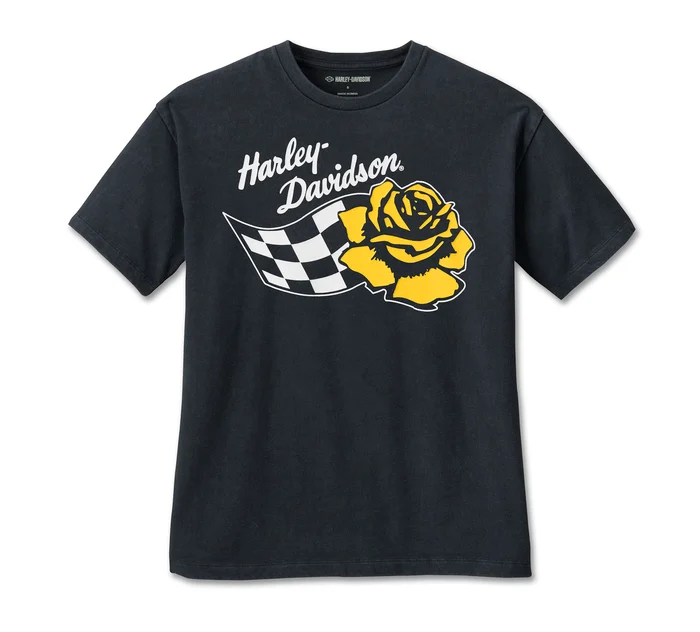 T-shirt Rose Racer oversize pour femmes