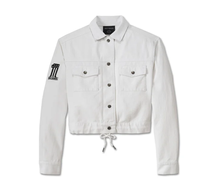Blouson court #1 Racing pour femmes