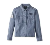 Anorak Division en chambray pour femmes