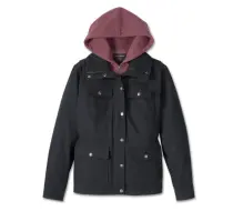 Blouson 3 en 1 California pour femmes - Black Beauty