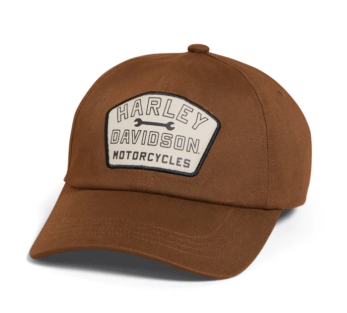 Harley Waxed Fitted Canvas Baseball