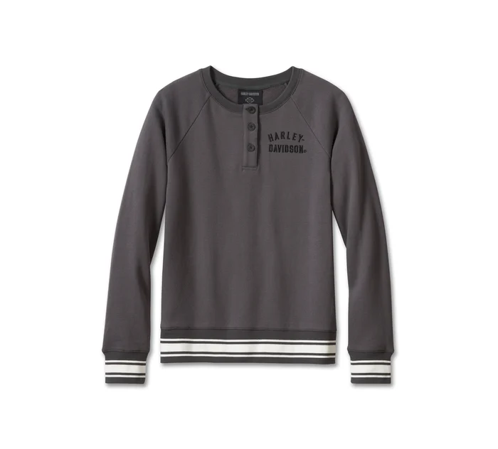 Pull ras du cou Race Her pour femmes - Blackened Pearl