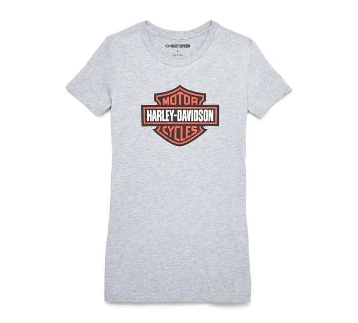 Bar & Shield Graphic Tee-shirt Femme