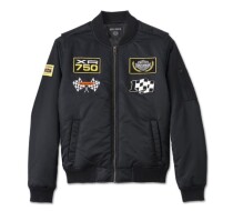 At the Crank Bomber Jacket