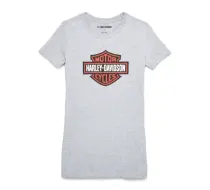 Bar & Shield Graphic Tee-shirt Femme