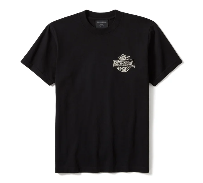 T-shirt à manches courtes Fast Willie - True Black