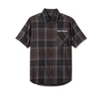 Chemise à carreaux à manches courtes Cowboy Rider