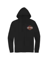 Sweatshirt zippé Bar & Shield Harley-Davidson homme