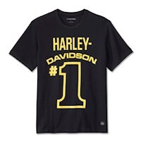 Harley-Davidson® Men's #1 Racing Mesh Ringer Tee
