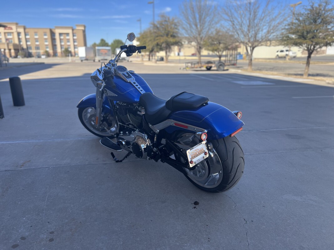 2025 Harley-Davidson Fat Boy Blue Burst - Photo 6