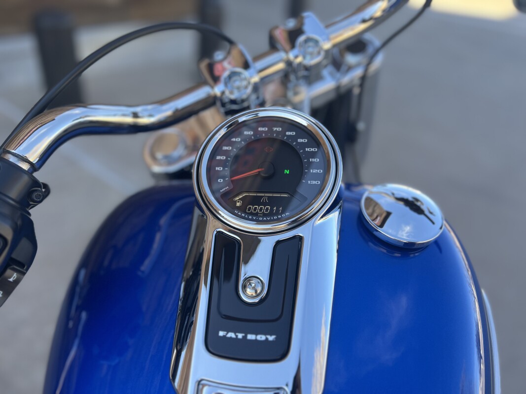 2025 Harley-Davidson Fat Boy Blue Burst - Photo 10