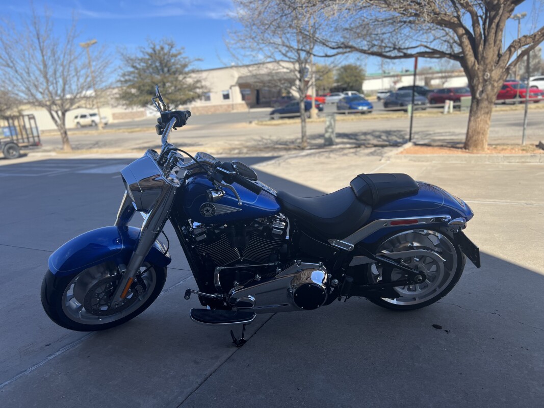 2025 Harley-Davidson Fat Boy Blue Burst - Photo 5