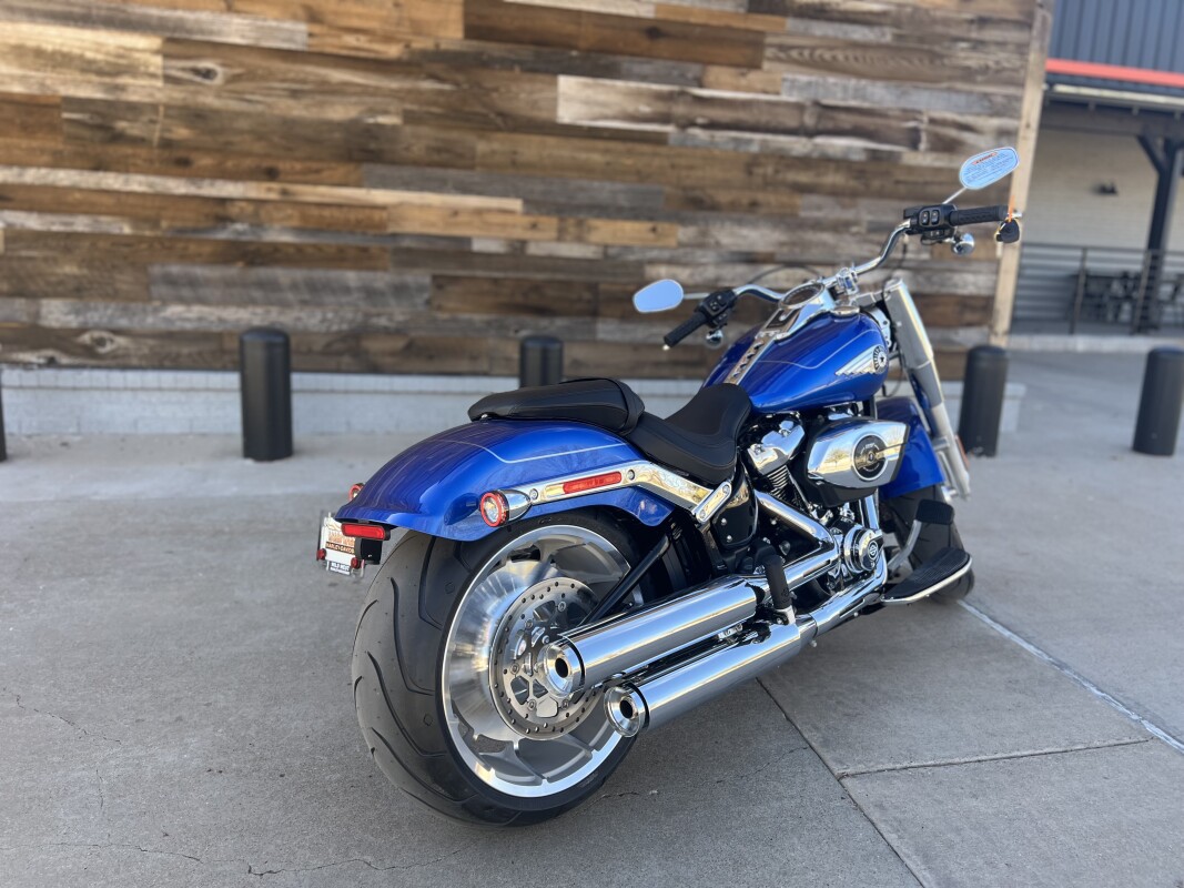 2025 Harley-Davidson Fat Boy Blue Burst - Photo 8