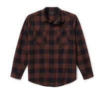 MEN'S BAR & SHIELD BUFFALO CHECK FLANNEL