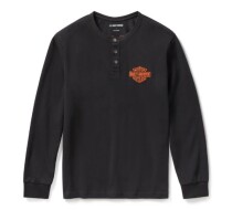 MEN'S RACER FONT HENLEY