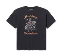 WOMEN'S LONE WOLF LOERIDER OVERSIZED TEE