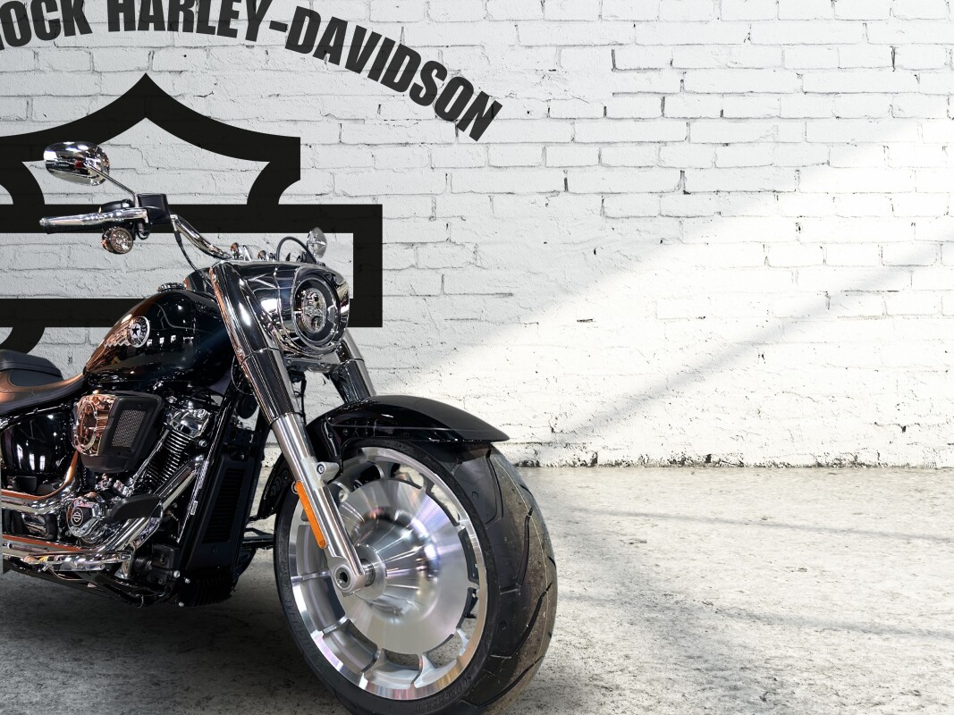 2025 Harley-Davidson Fat Boy Vivid Black - Photo 3