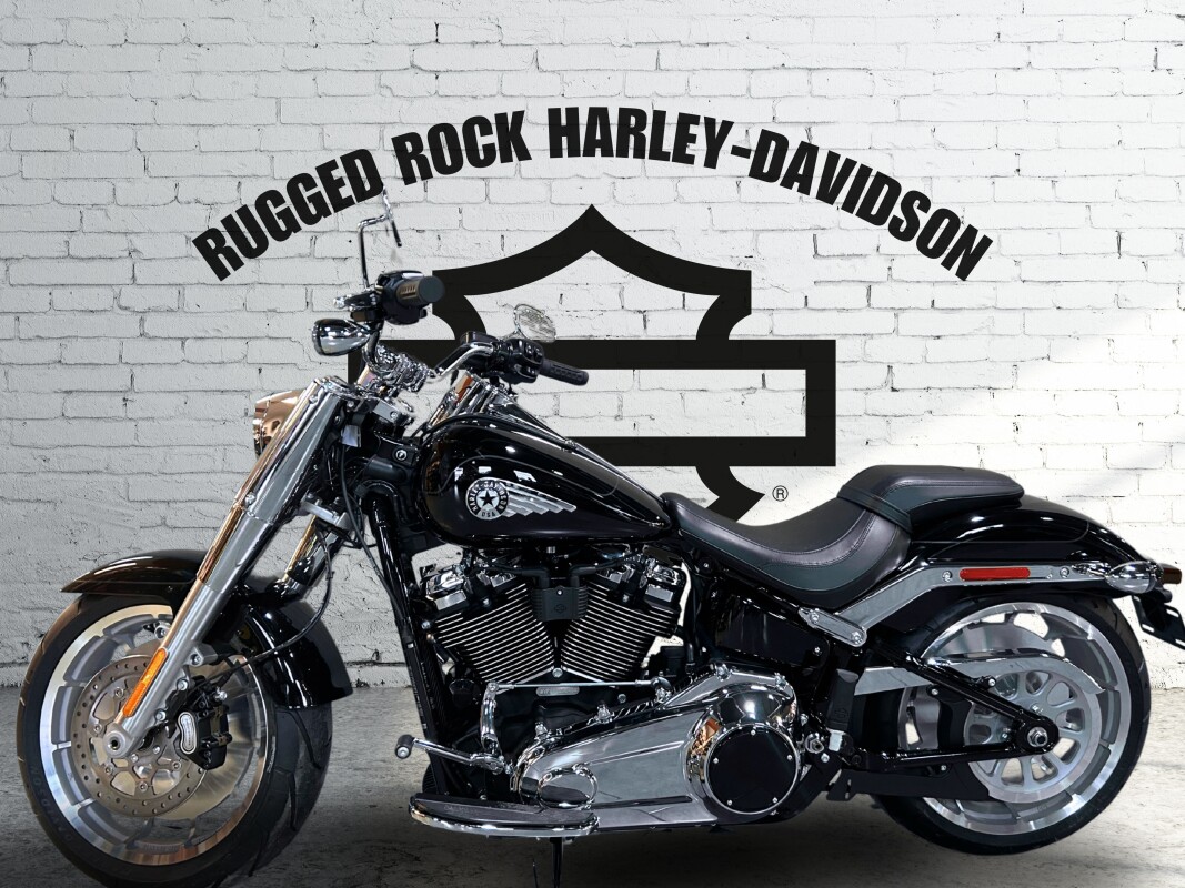 2025 Harley-Davidson Fat Boy Vivid Black - Photo 2