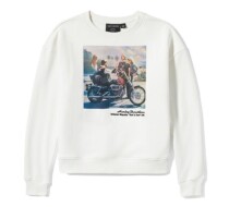 WOMEN'S ARCHIVE PHOTO FLEECE CREW
