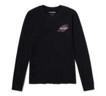 WOMEN'S SERPENT ROSE BLING TOP