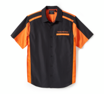 Camasa BLACK/ORANGE