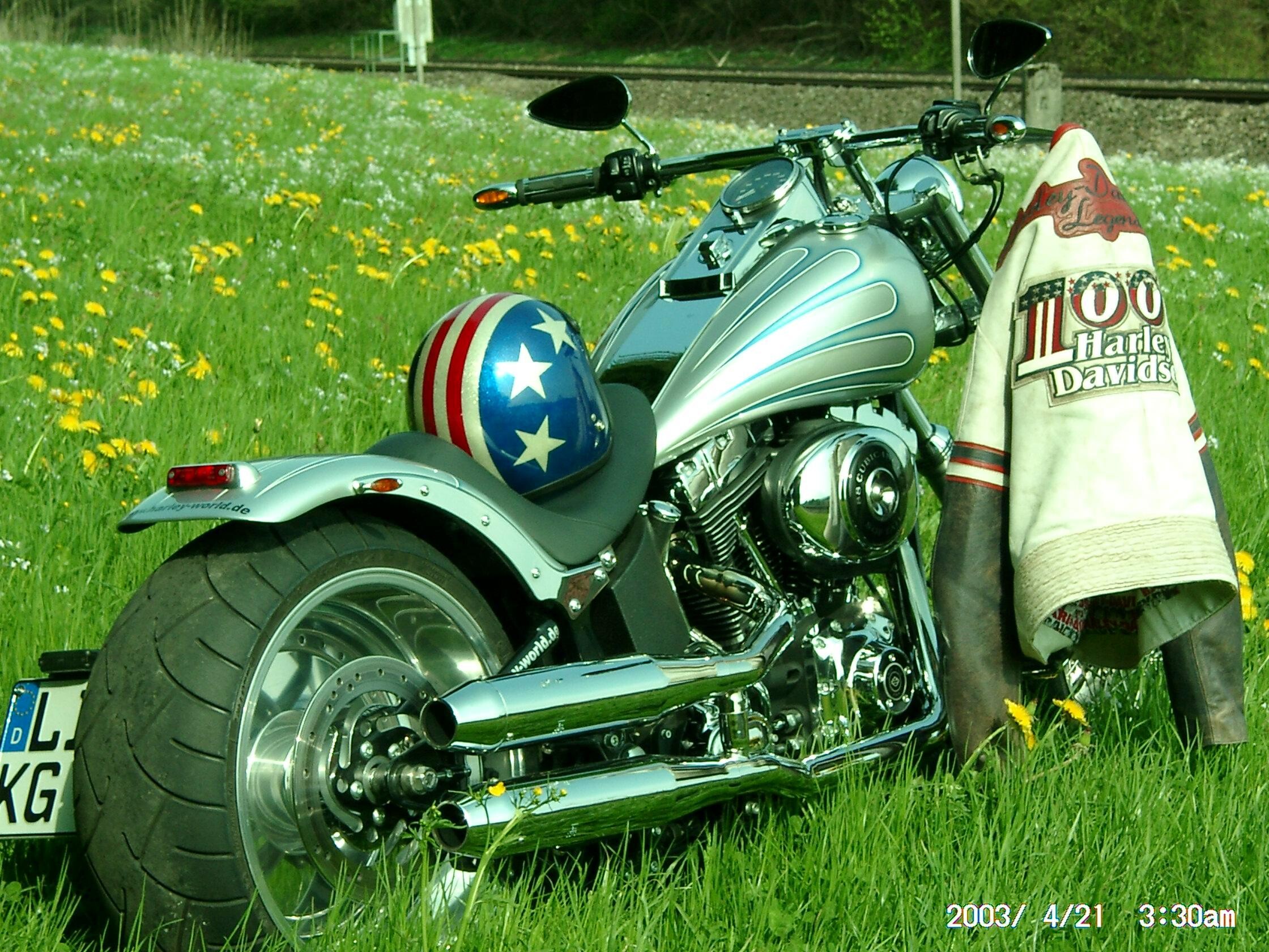 Softail Silver Train
