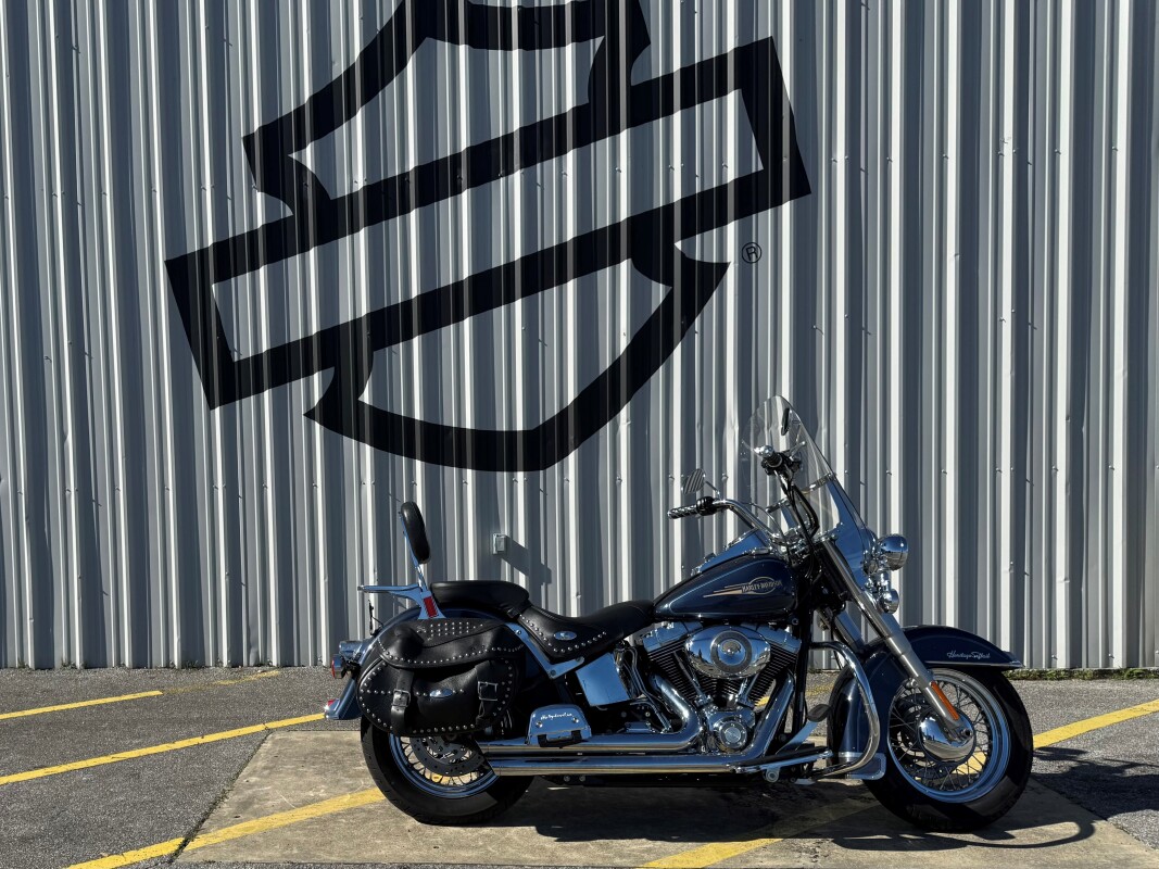 2008 Harley-Davidson Heritage Softail Classic DARK BLUE PEARL W/PINSTRIPE