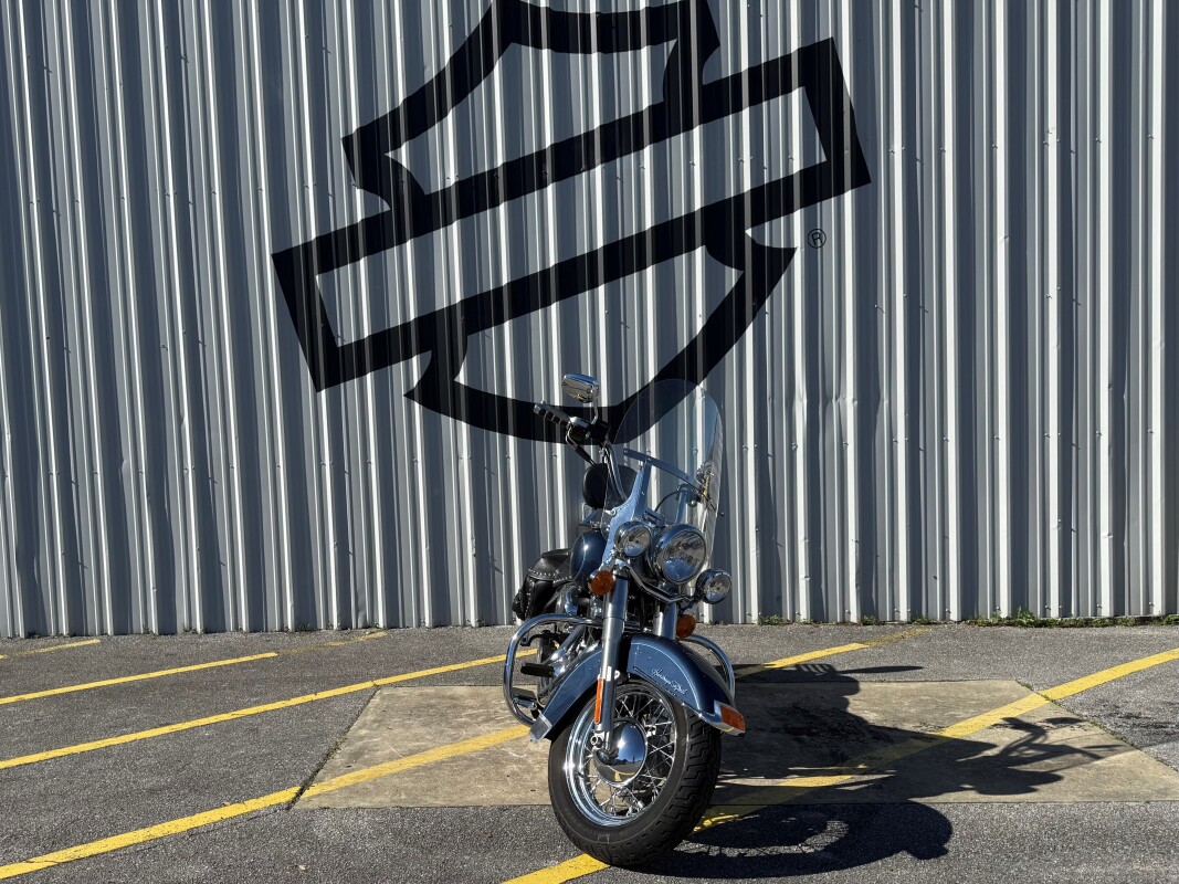 2008 Harley-Davidson Heritage Softail Classic DARK BLUE PEARL W/PINSTRIPE - Photo 2