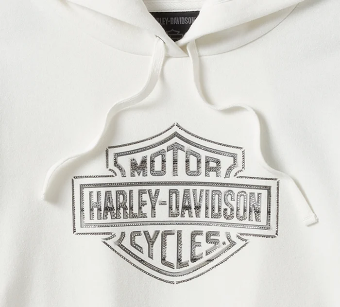 Essential Bling Pullover Fleece Hoodie