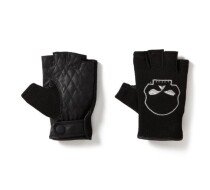 レディース ウィリーG™スカルグラフィックメッシュフィンガーレスライディンググローブ