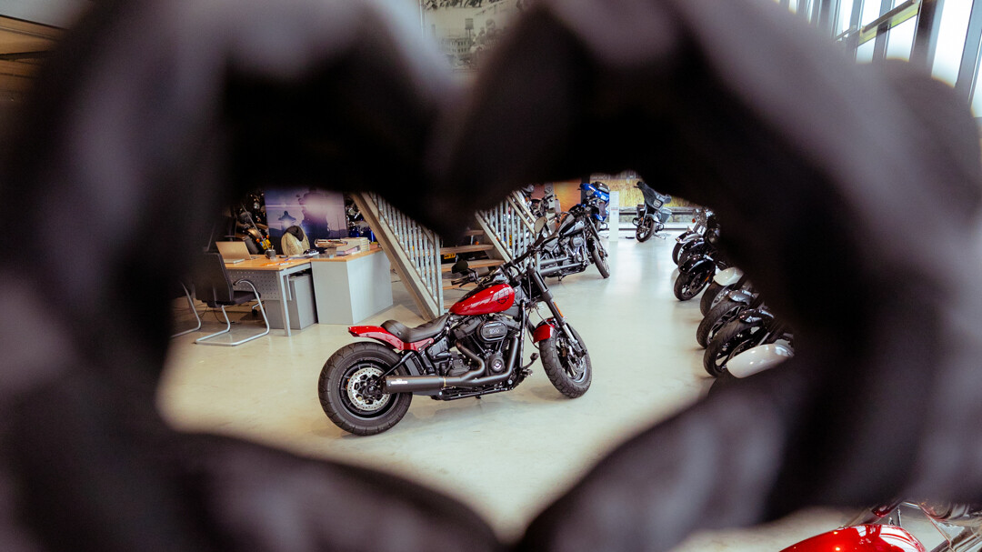 Foto van magazijnmedewerker Big-Rivers Harley-Davidson