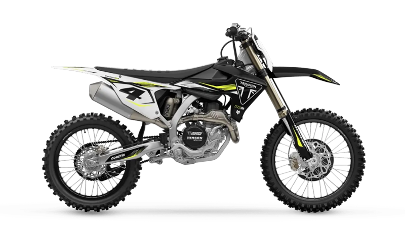 2025 Triumph TF 450-RC Edition Performance Yellow/Black/White