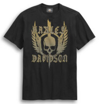 メンズ スカルウィングTシャツ