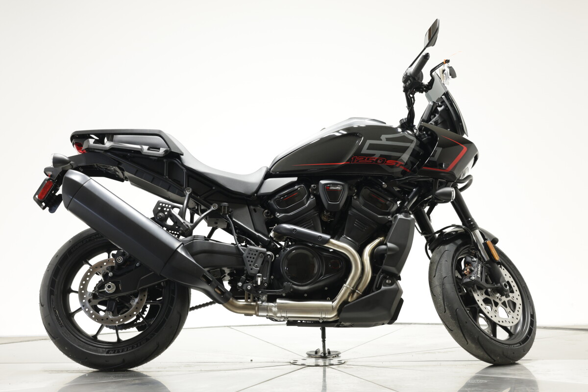 2025 Harley-Davidson RA1250ST Pan America 1250 ST in Vivid Black with 10 miles