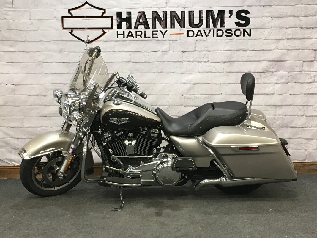 2018 Harley-Davidson Road King Silver Fortune/Sumatra Brown FLHR - Photo 6