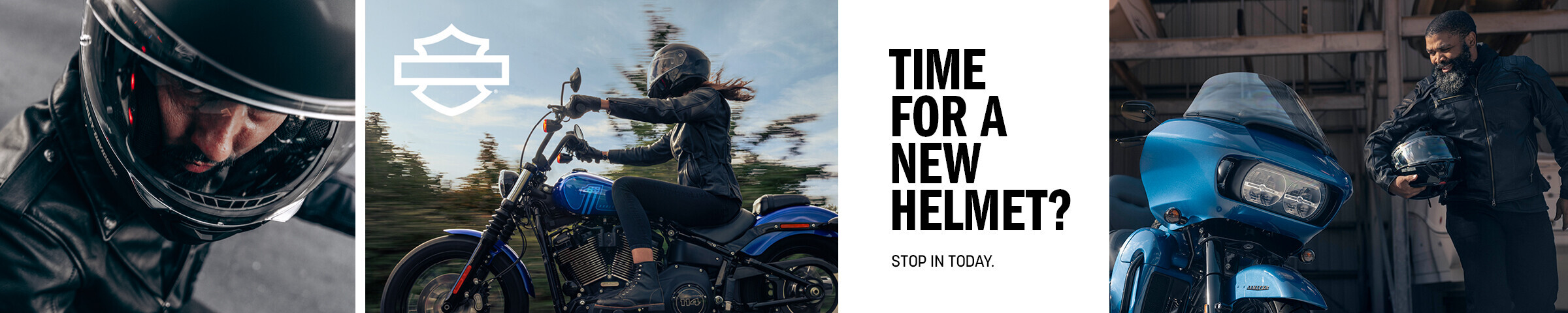 New Harley-Davidson Motorcycle Helmets