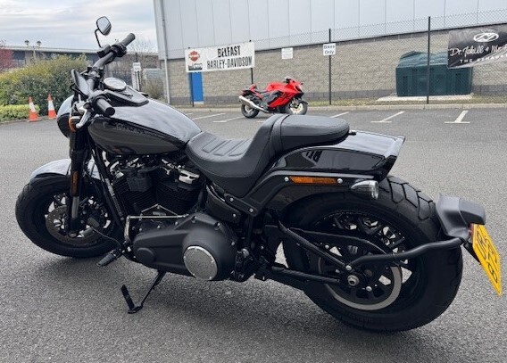EX DEMO FAT BOB 114 747 MILES