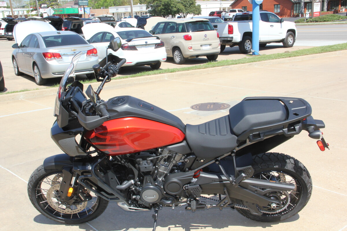 2025 Harley-Davidson Pan America 1250 Special Whiskey Fire / Raven Metallic w/Laced Whe - Photo 3
