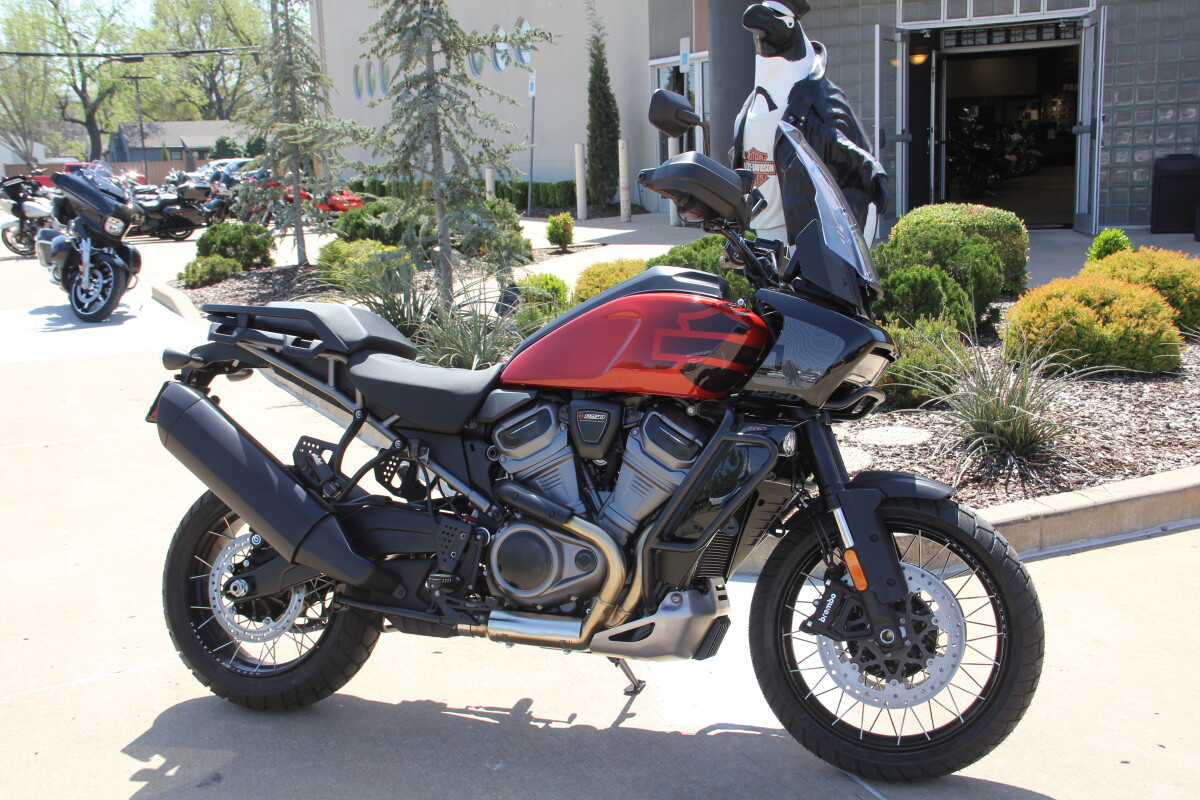 2025 Harley-Davidson Pan America 1250 Special Whiskey Fire / Raven Metallic w/Laced Whe - Photo 4